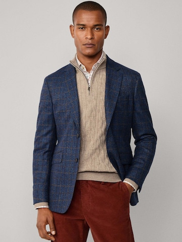 Hackett London Regular Fit Sakko in Blau: Vorderseite
