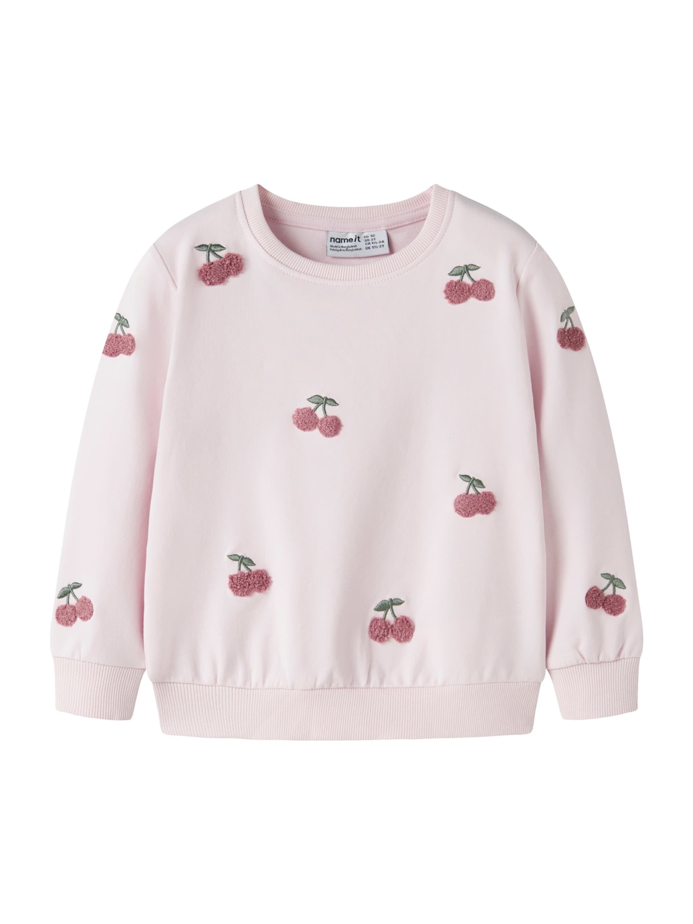 NAME IT Sweatshirt 'NMFFAIRY' in Pink: front