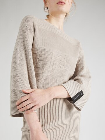 ARMANI EXCHANGE Knit dress in Grey