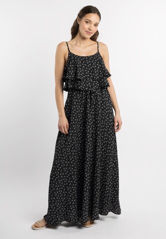 Robe d’été MYMO en noir : devant