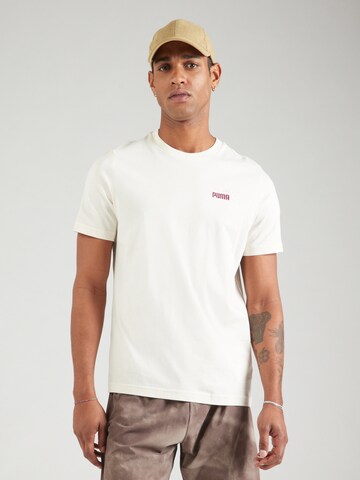T-Shirt fonctionnel 'ESS 2' PUMA en blanc : devant