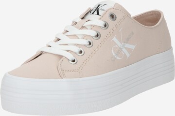 Sneaker bassa 'ESSENTIAL' di Calvin Klein Jeans in rosa: frontale