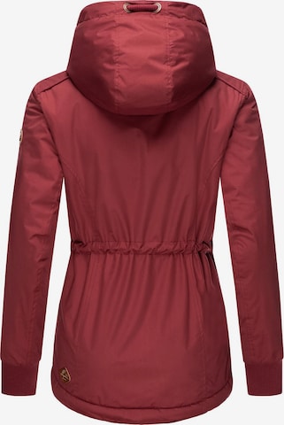 Ragwear Weatherproof jacket 'Danka' in Red