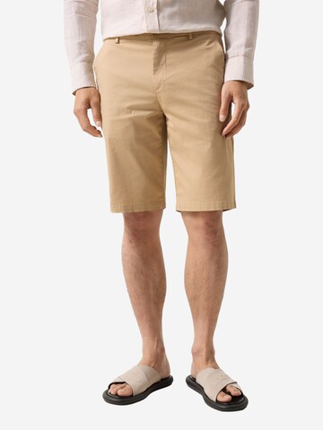 BOGNER Regular Shorts 'Cole' in Braun: Vorderseite