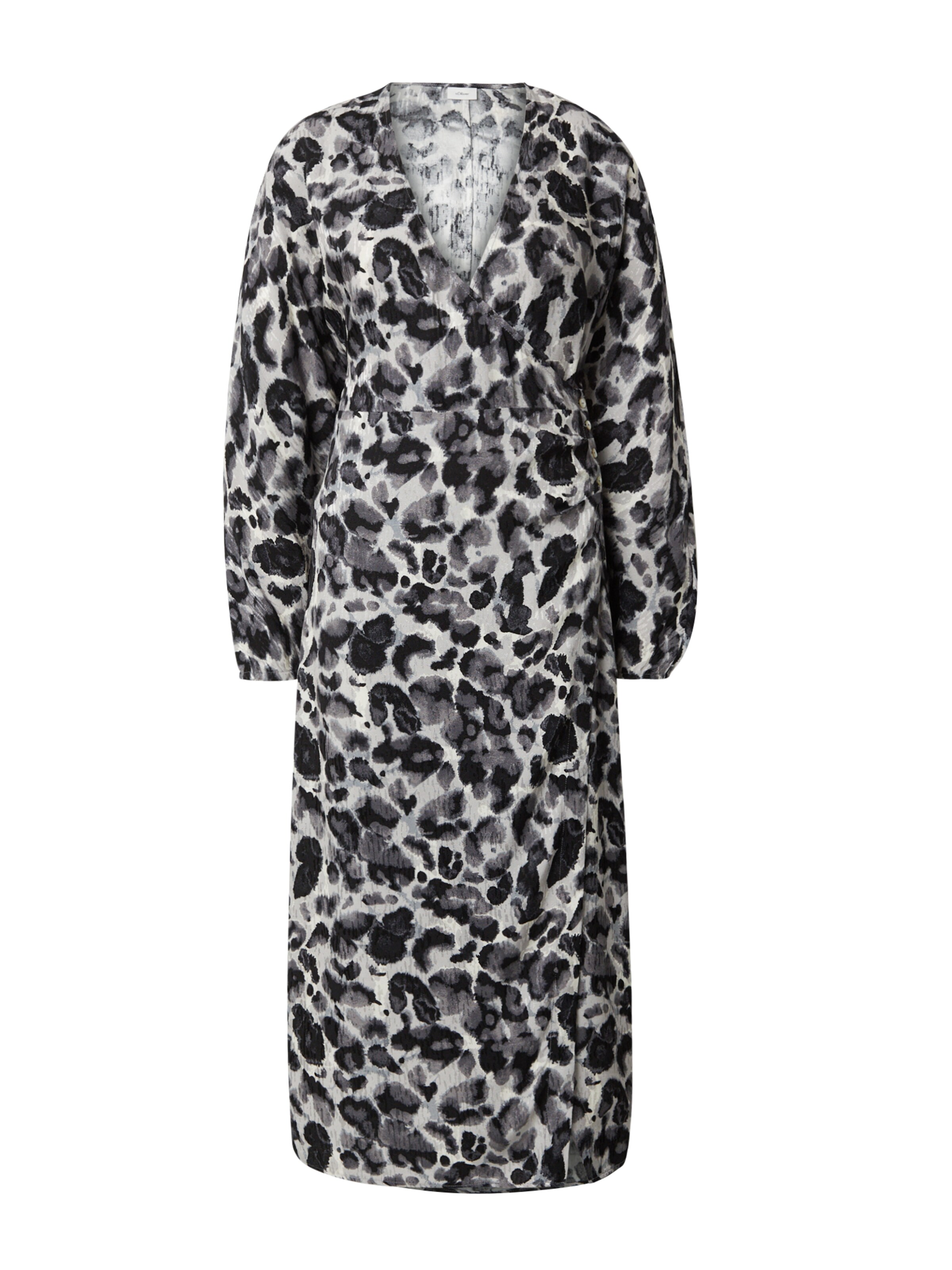 s.Oliver BLACK LABEL Šaty – černá: přední strana