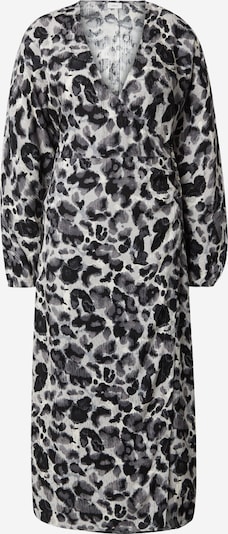 s.Oliver BLACK LABEL Robe en gris / noir / blanc, Vue avec produit