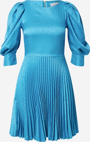Closet London - Vestido de gala en azul: frente