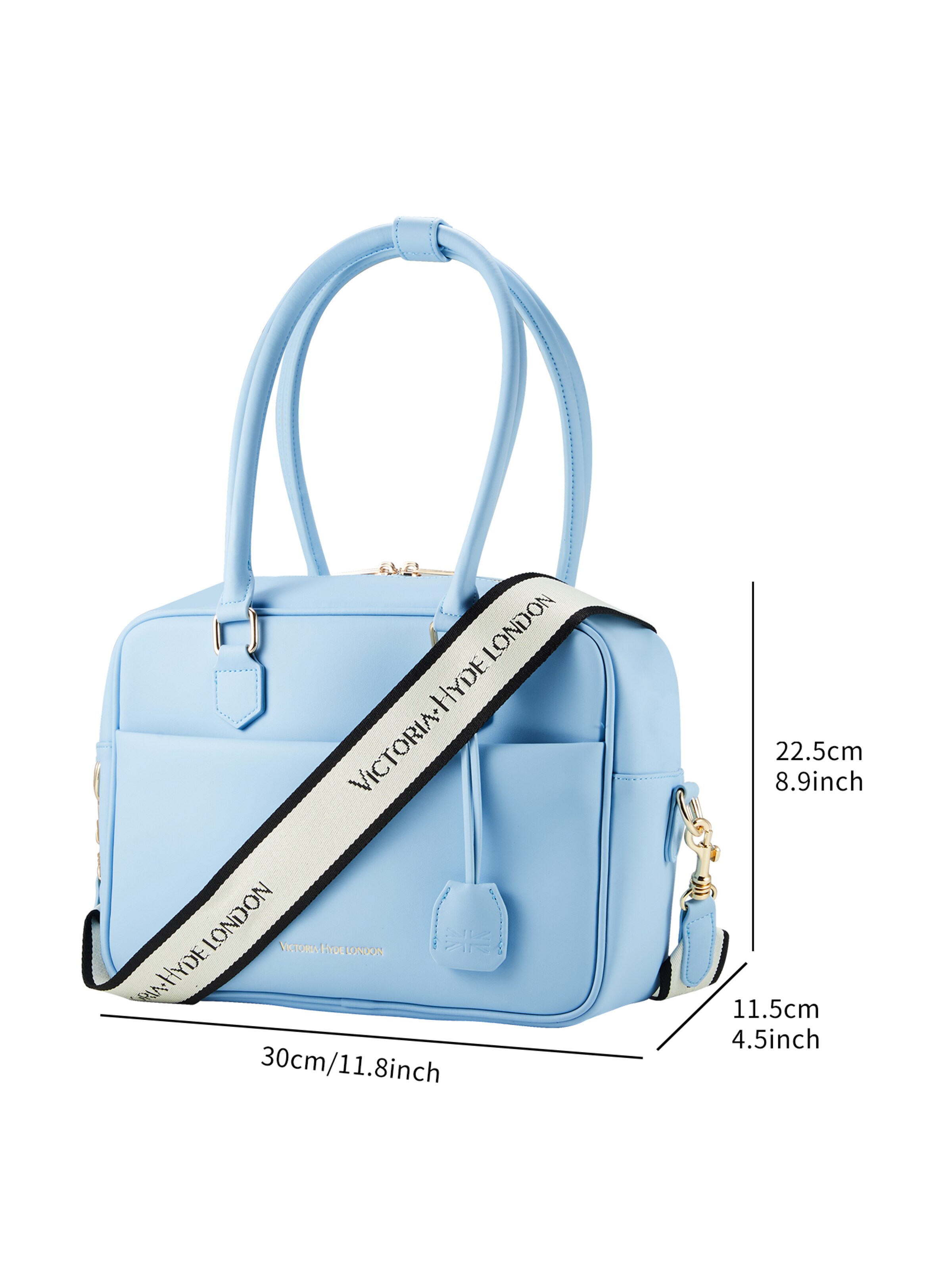 Borsa a mano 'Margaret S' di Victoria Hyde in blu