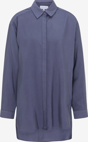 usha BLUE LABEL Blouse in Blauw: voorkant