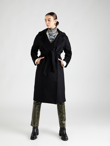 Weekend Max Mara Mantel 'RESINA' in Schwarz: Vorderseite