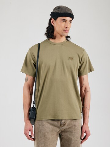 Petrol Industries - Camiseta 'Reefside' en verde: frente