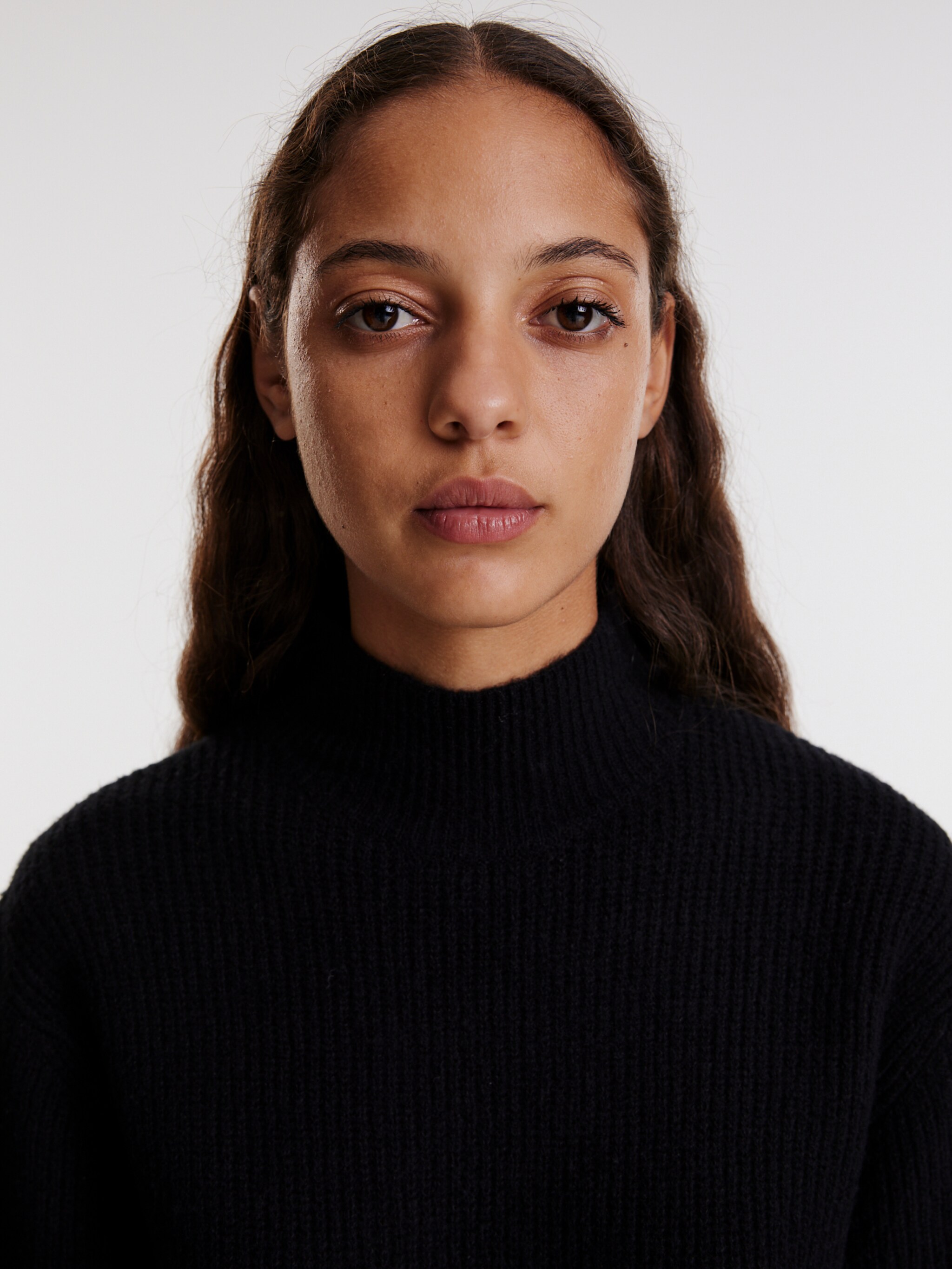 EDITED Produits Robes en maille 'Eske' noir