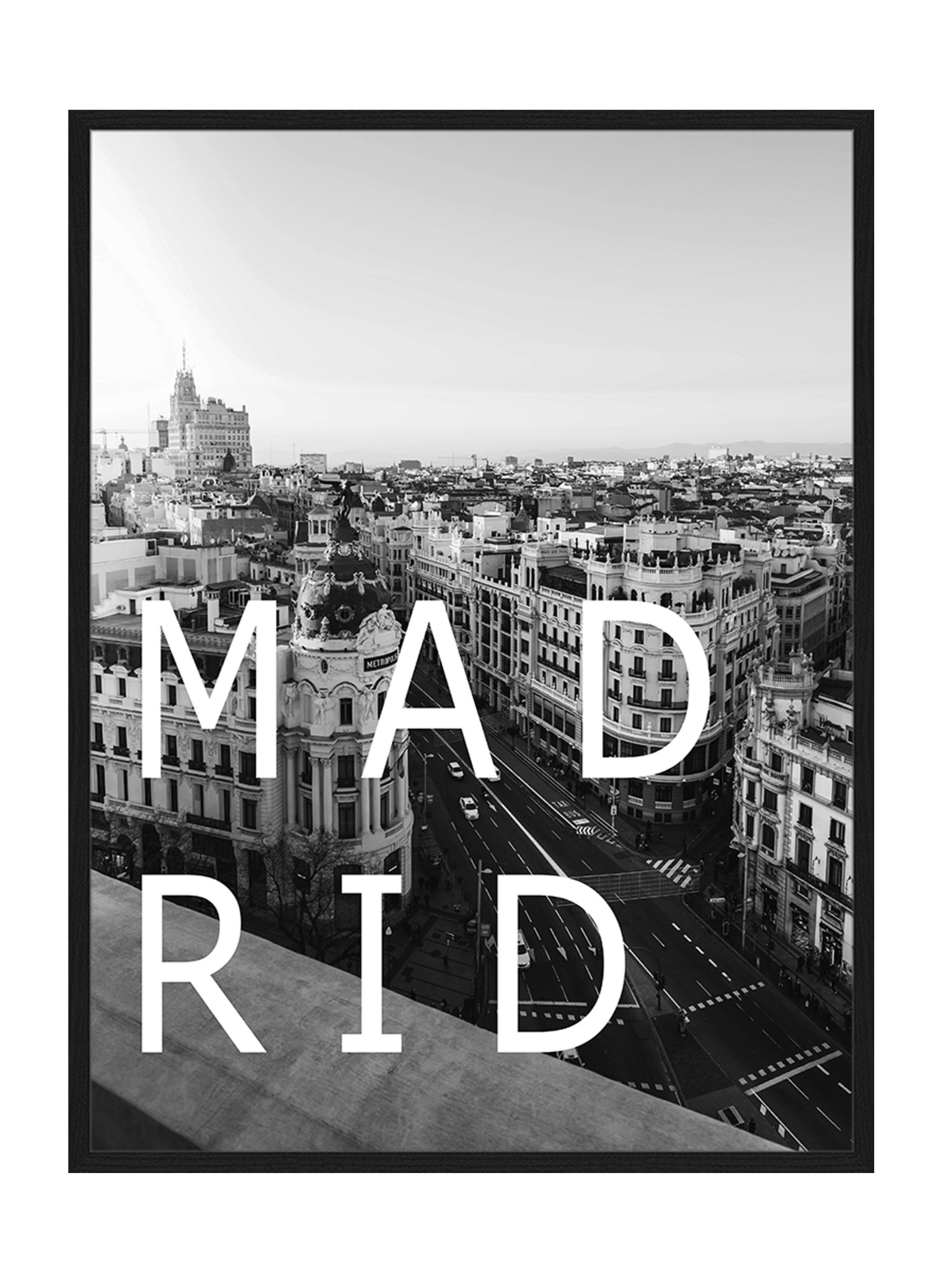 Liv Corday Image 'Madrid' in Black: front