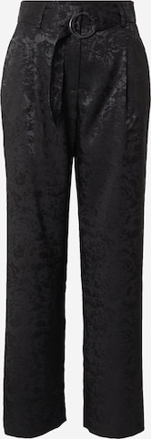 Pantaloni con pieghe 'Retrieve' di Y.A.S in nero: frontale