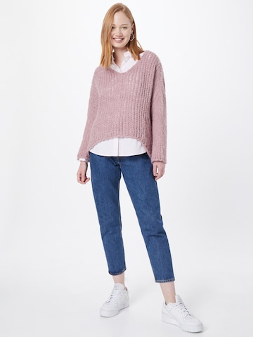 ZABAIONE Sweater 'Saba' in Purple