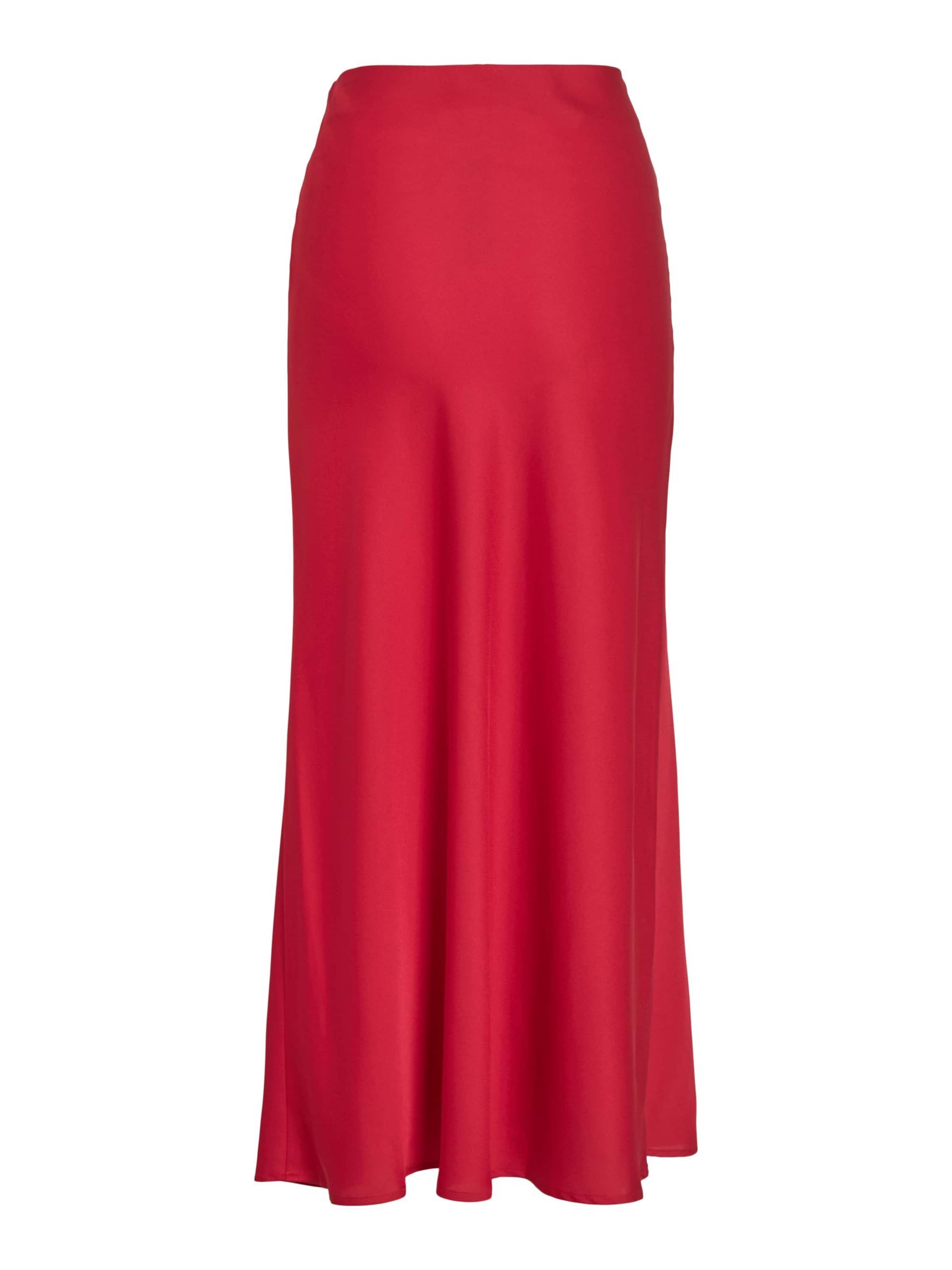 VILA - Falda 'VIEllette' en rojo