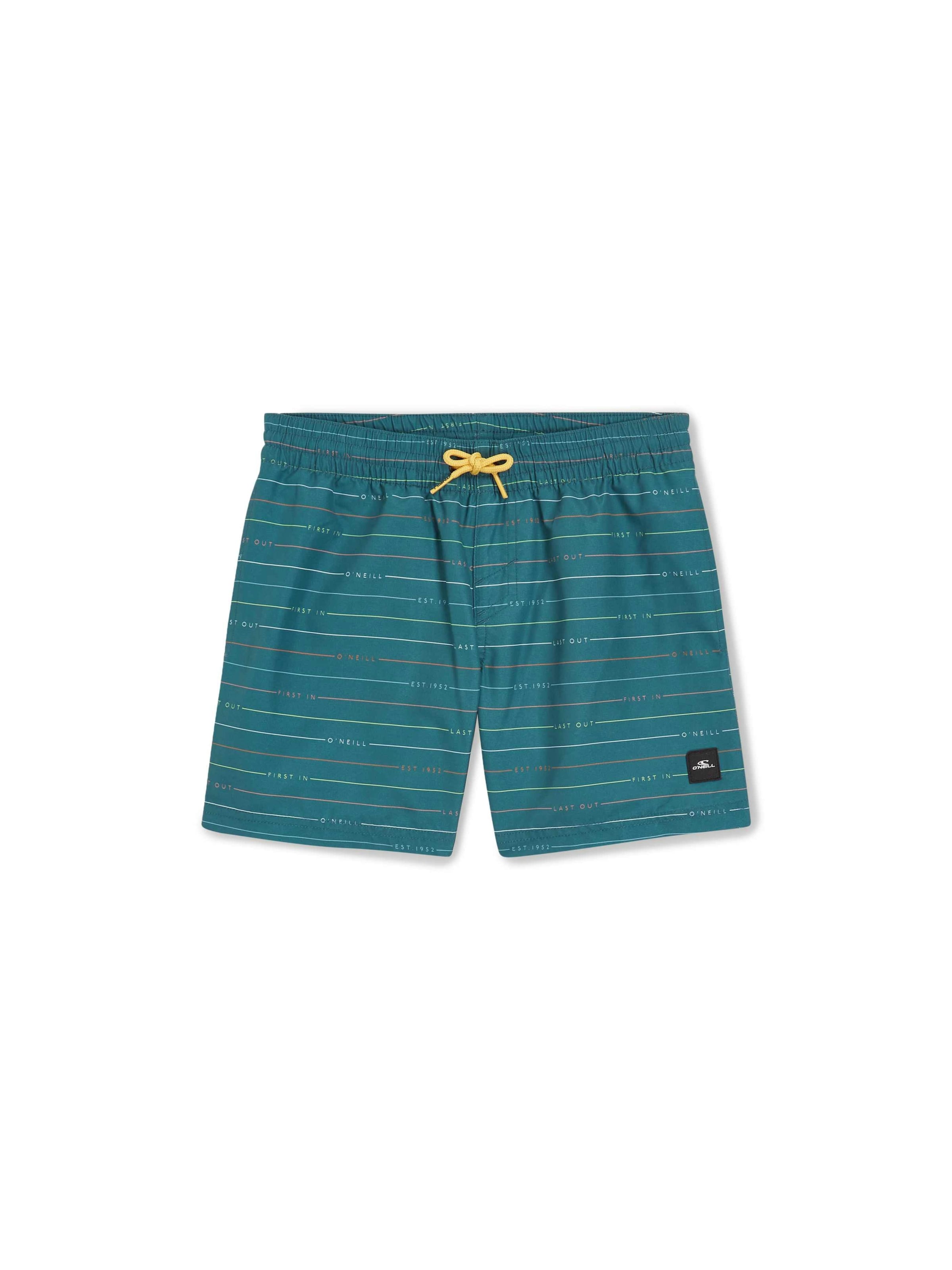 Pantaloncini da bagno 'Mix & Match Cali First' di O'NEILL in verde: frontale
