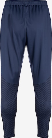 NIKE Regular Workout Pants 'Strike' in Blue