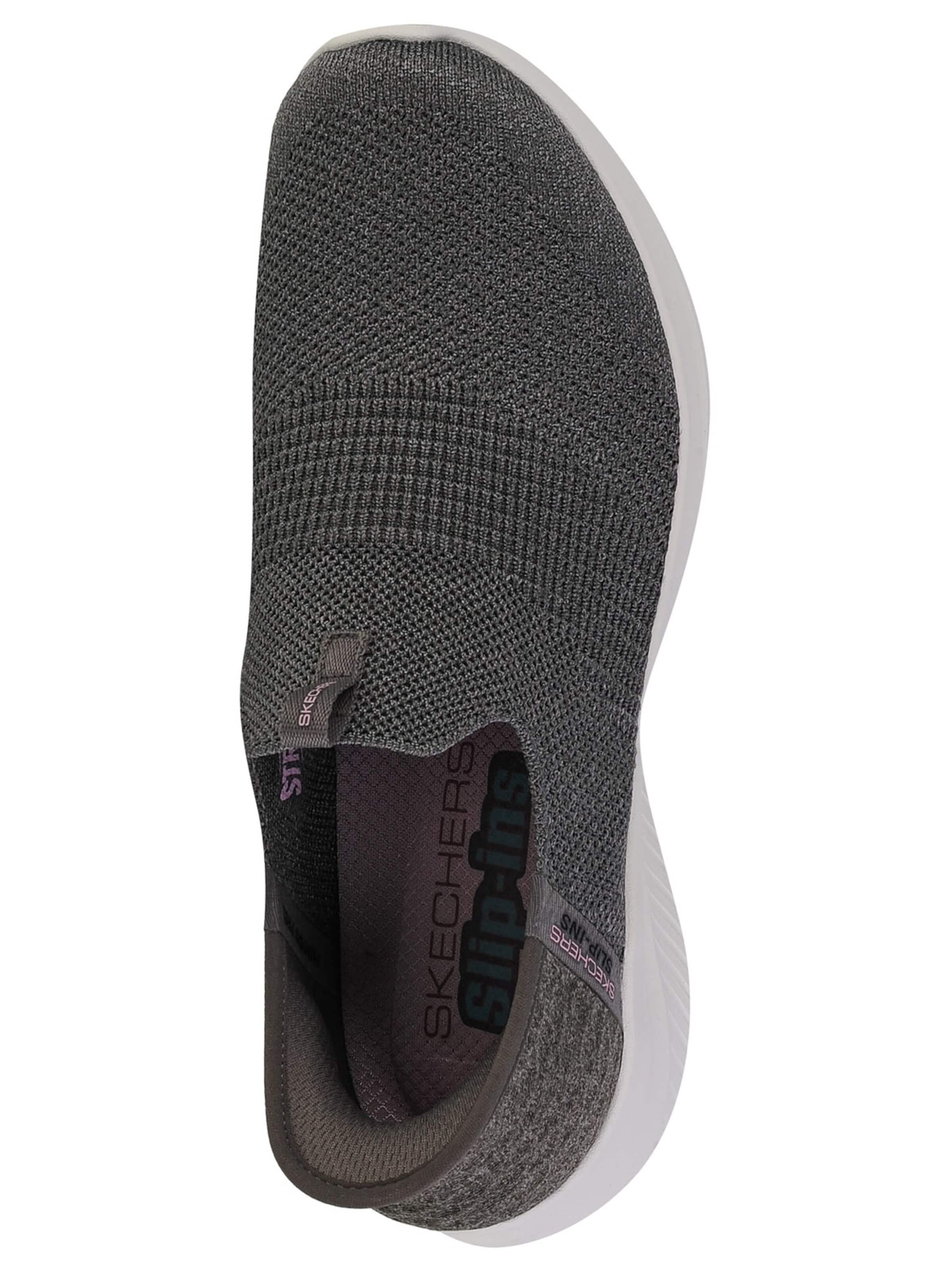SKECHERS Slip-on 'Slip-Ins Ultra Flex 3.0 Smooth Step' in Grey