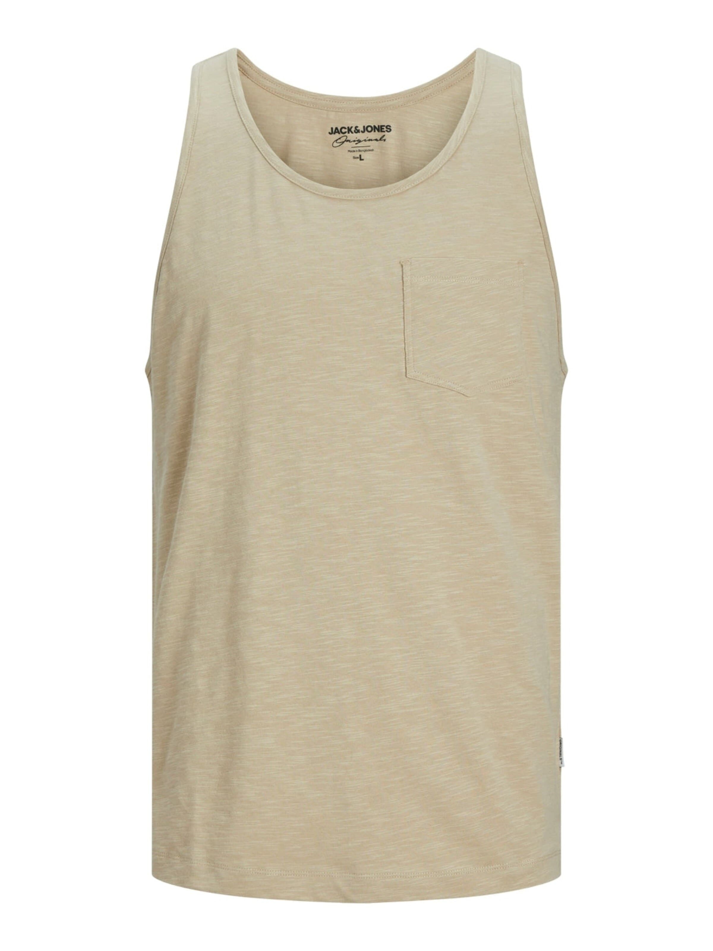 JACK & JONES Shirt 'JORTAMPA SLUB' in S in de kleur Lichtgroen, Productweergave