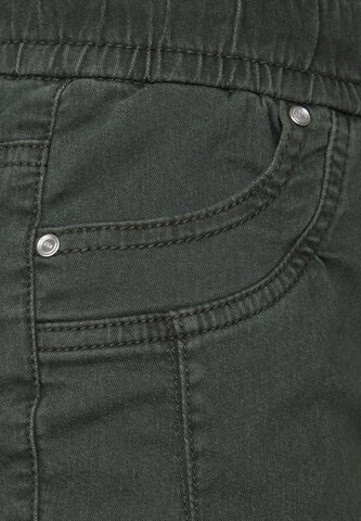 CECIL Slim fit Pants in Green