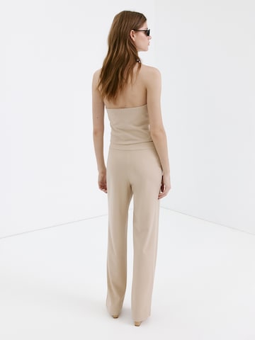 Gilet de costume 'EVANS' MANGO en beige