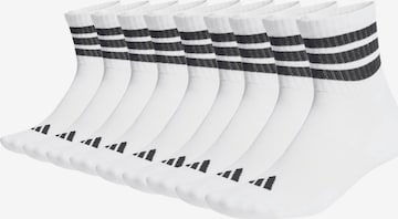 Chaussettes de sport ADIDAS PERFORMANCE en blanc : devant