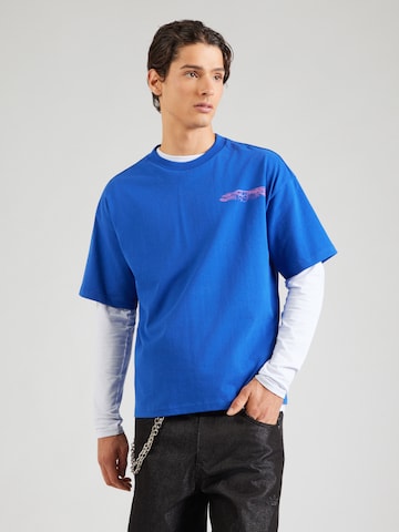 WEEKDAY Shirt 'Great' in Blue: front
