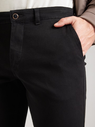 JACK & JONES Слим фит Панталон Chino 'JJIMarco JJDave' в черно