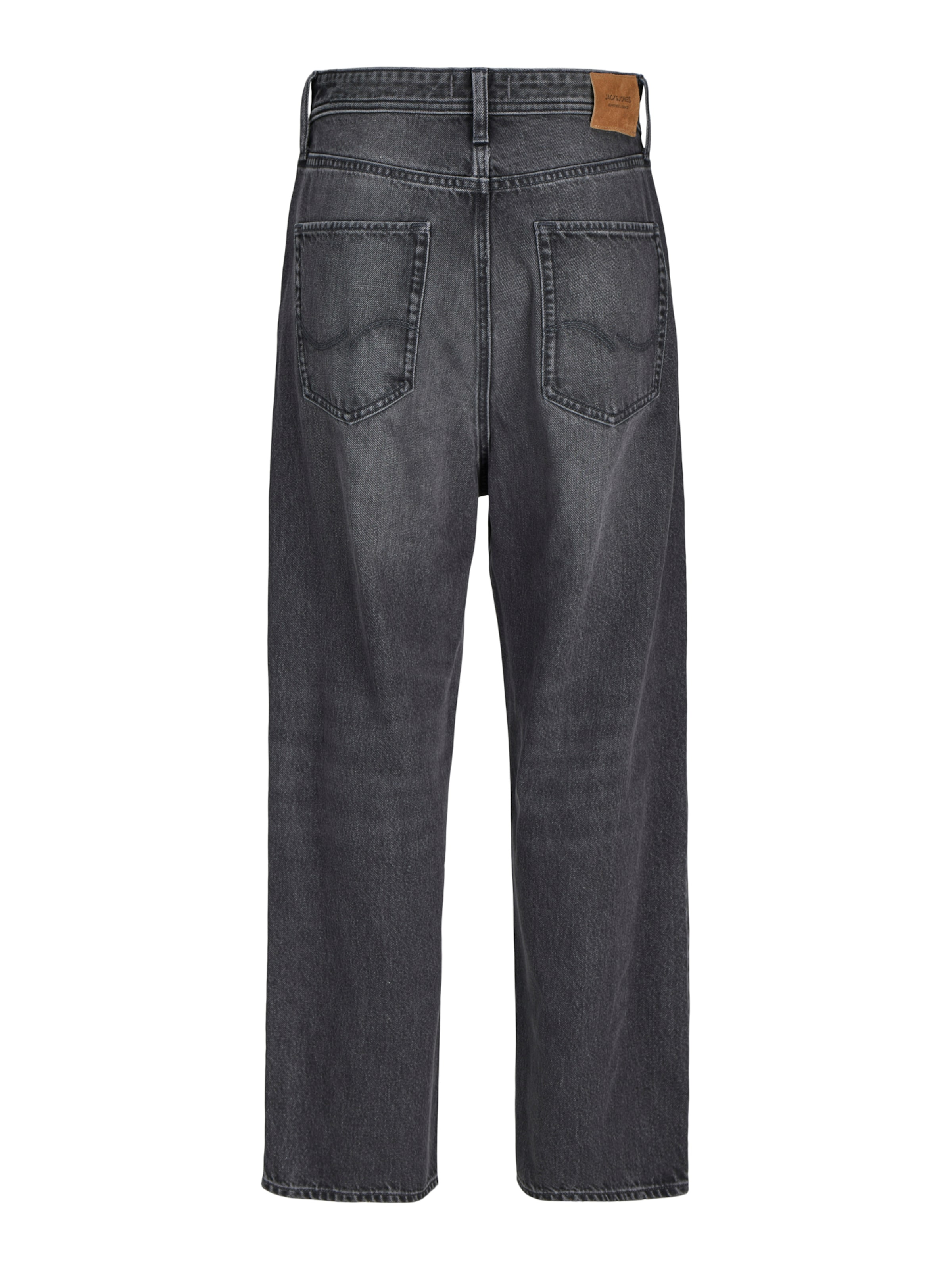 JACK & JONES Loosefit Jeans 'JJIRon JJOriginal' i sort
