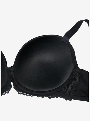 Balconnet Soutien-gorge 'LUNA' Devoted by Zizzi en noir