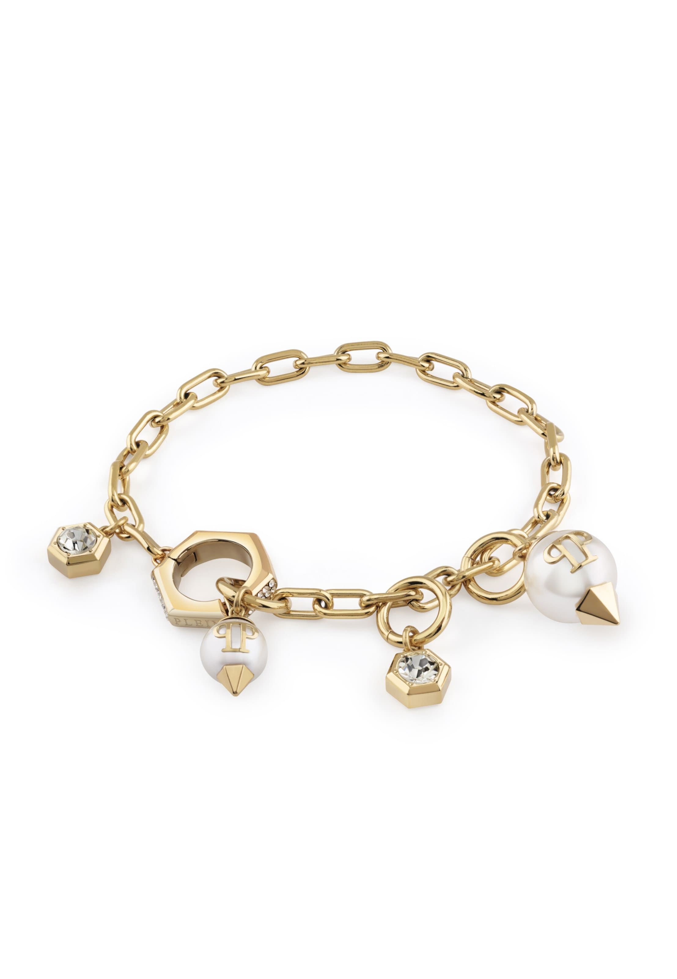 Braccialetto 'RHAPSODY' di Philipp Plein Jewellery in oro: frontale