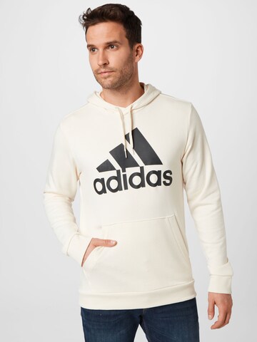 ADIDAS SPORTSWEARSportska sweater majica - bež boja: prednji dio