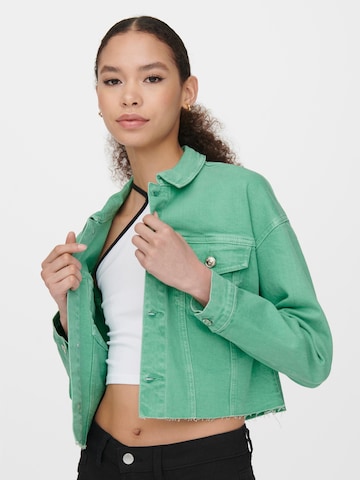 ONLY Prehodna jakna 'Emily' | zelena barva