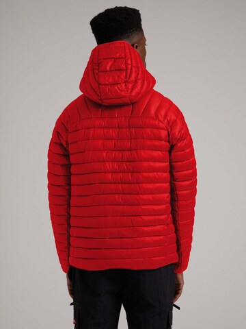 Veste outdoor ' SATEL1TE Kapuzen-Daunenjacke 2.0 ' JACK1T en rouge