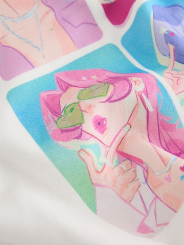 Next Sweatshirt 'K-Pop Demon Hunters' in Beige