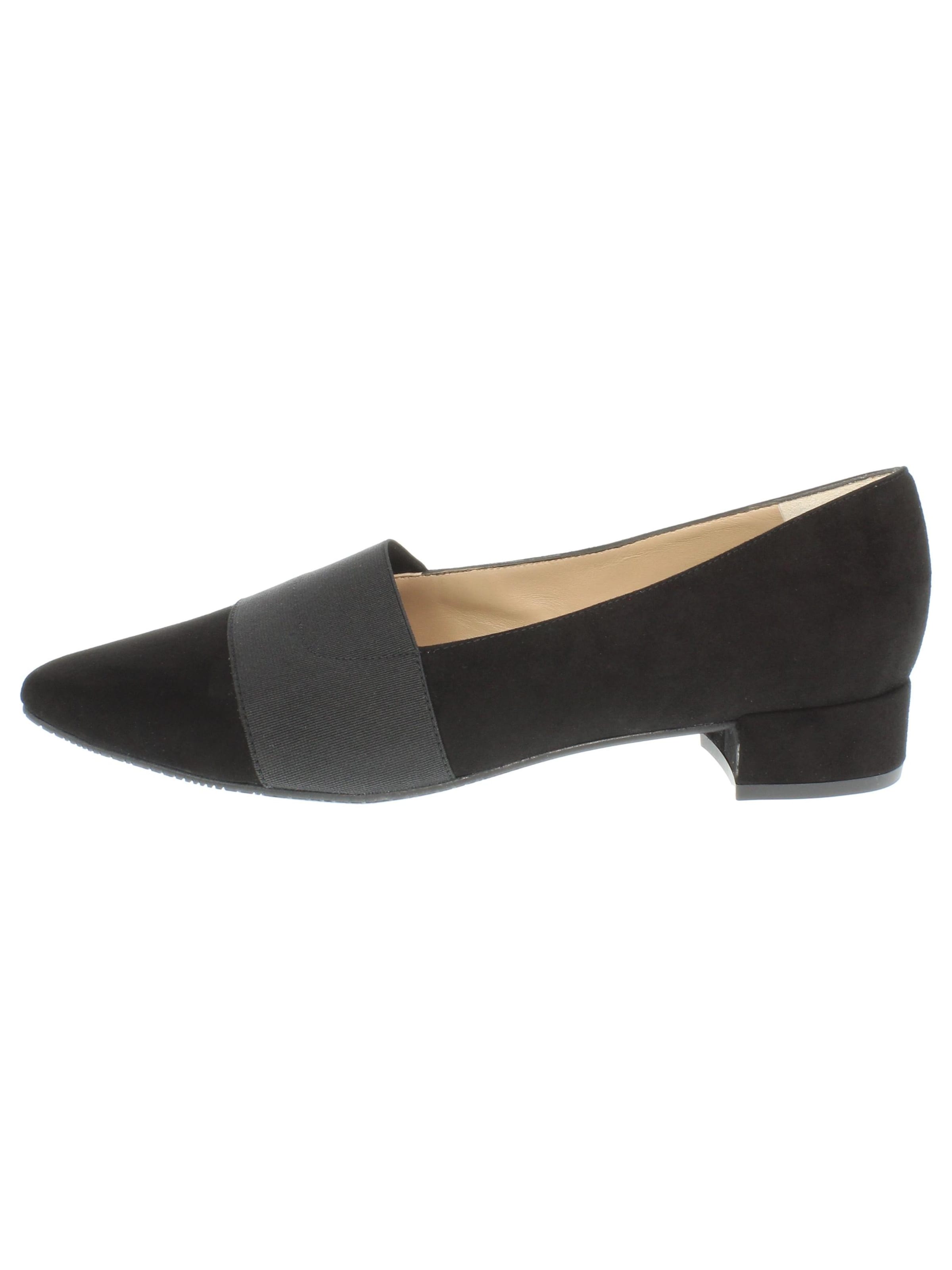 XAVER LUIS Schuhmanufaktur Platform Heels 'LISTA' in Black: front