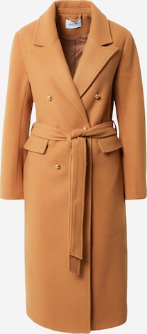 ABOUT YOU Between-Seasons Coat 'Manja' in Brown: front
