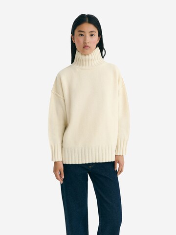 Pullover 'Imogen' di Thinking MU in bianco: frontale