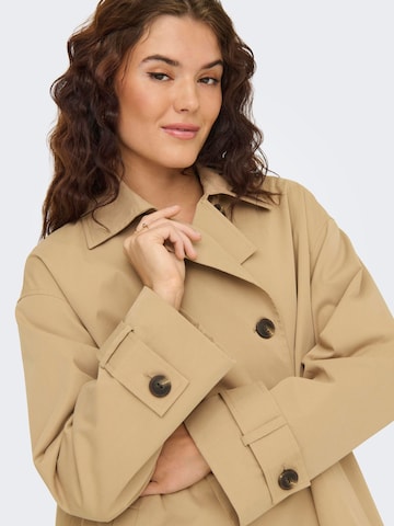 Manteau mi-saison 'ONLApril' ONLY en marron