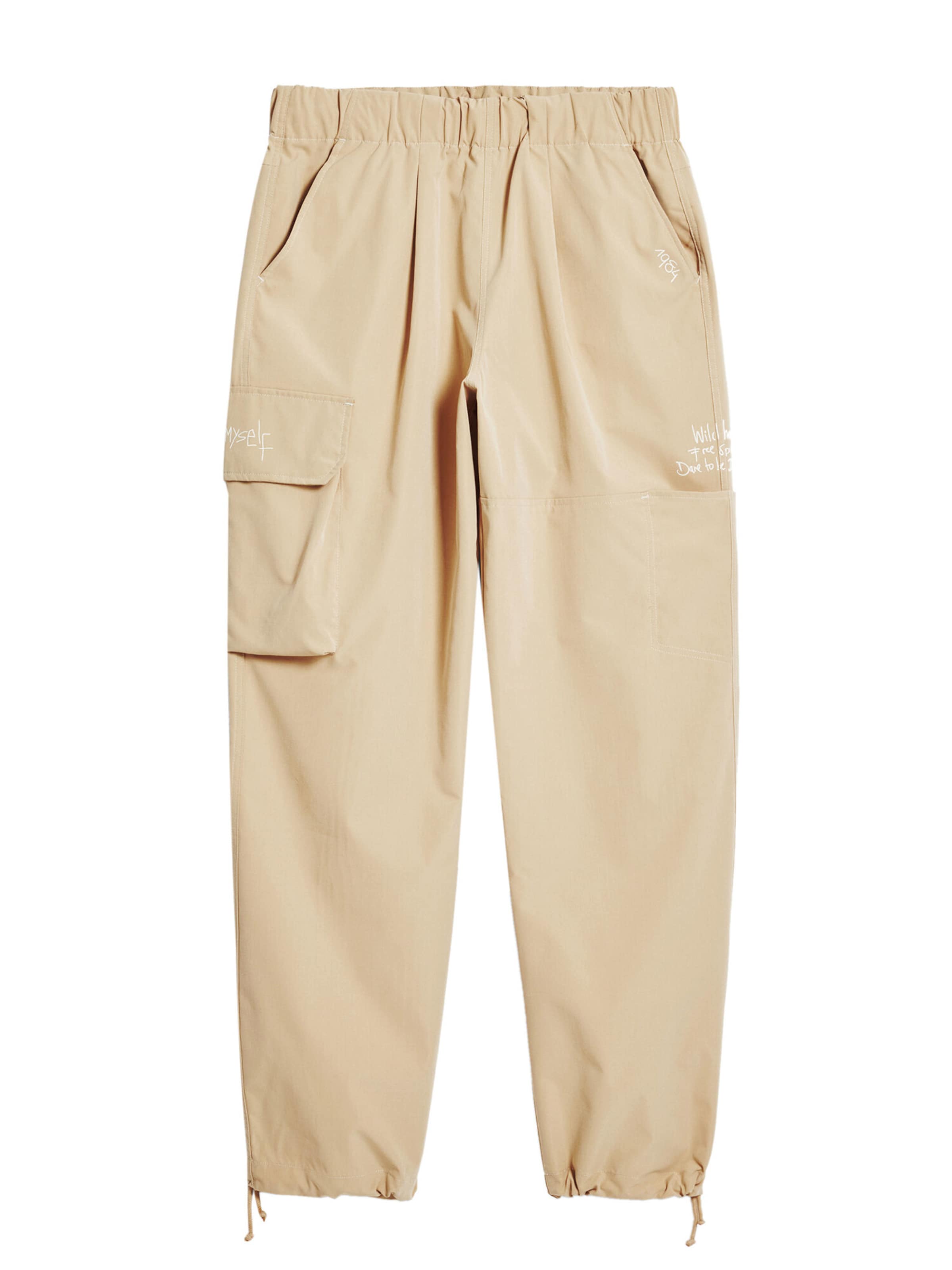 Desigual Zúžený Kapsáče – béžová: přední strana