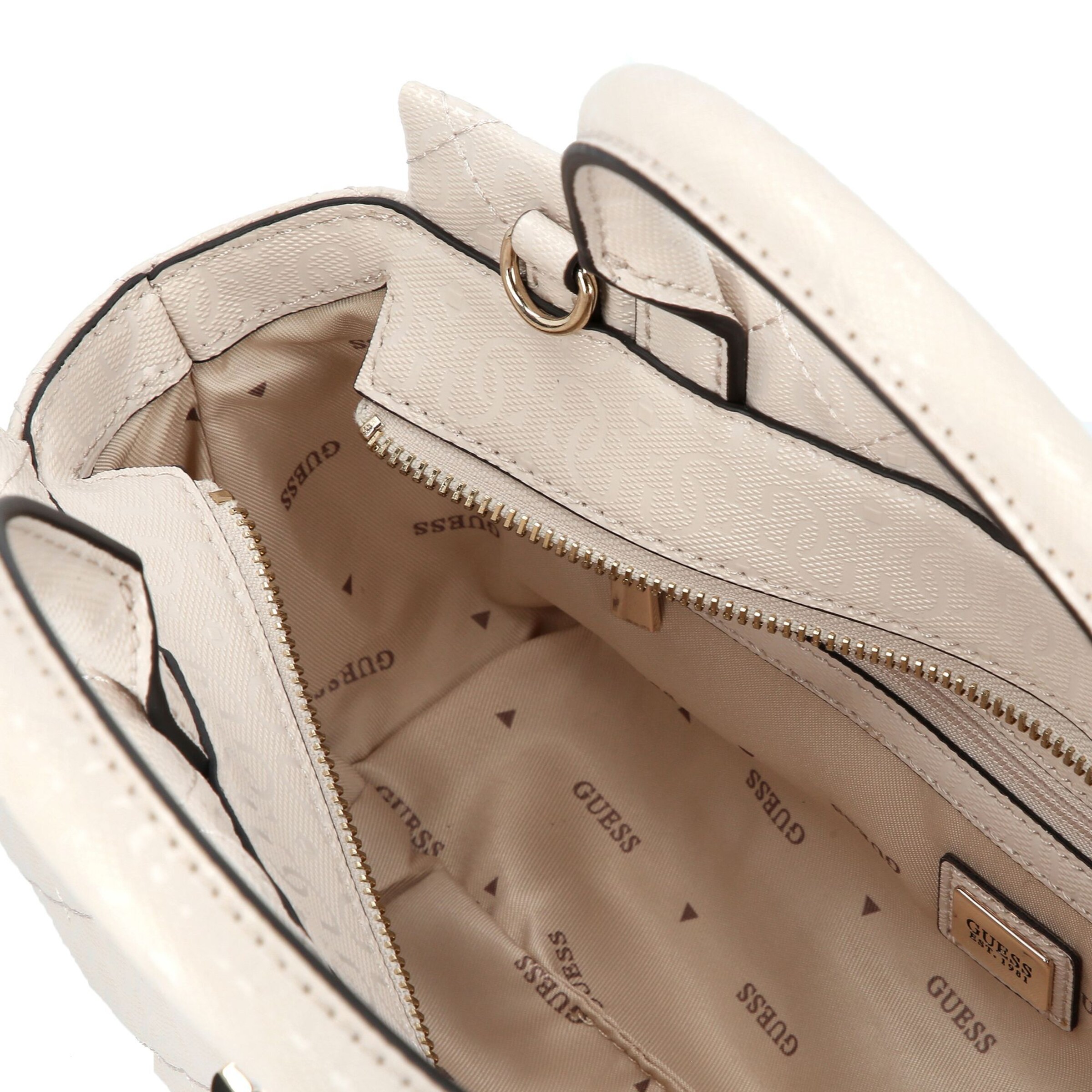 Borsa a mano 'Idra' di GUESS in bianco