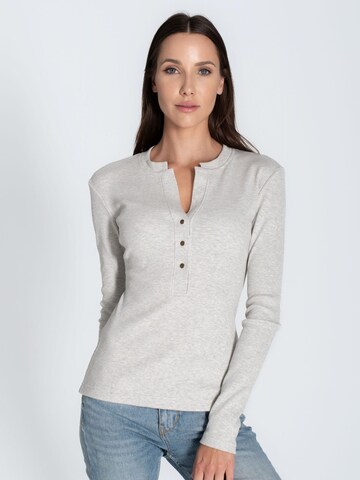 mandragora Bluse 'Snappy' in Grau