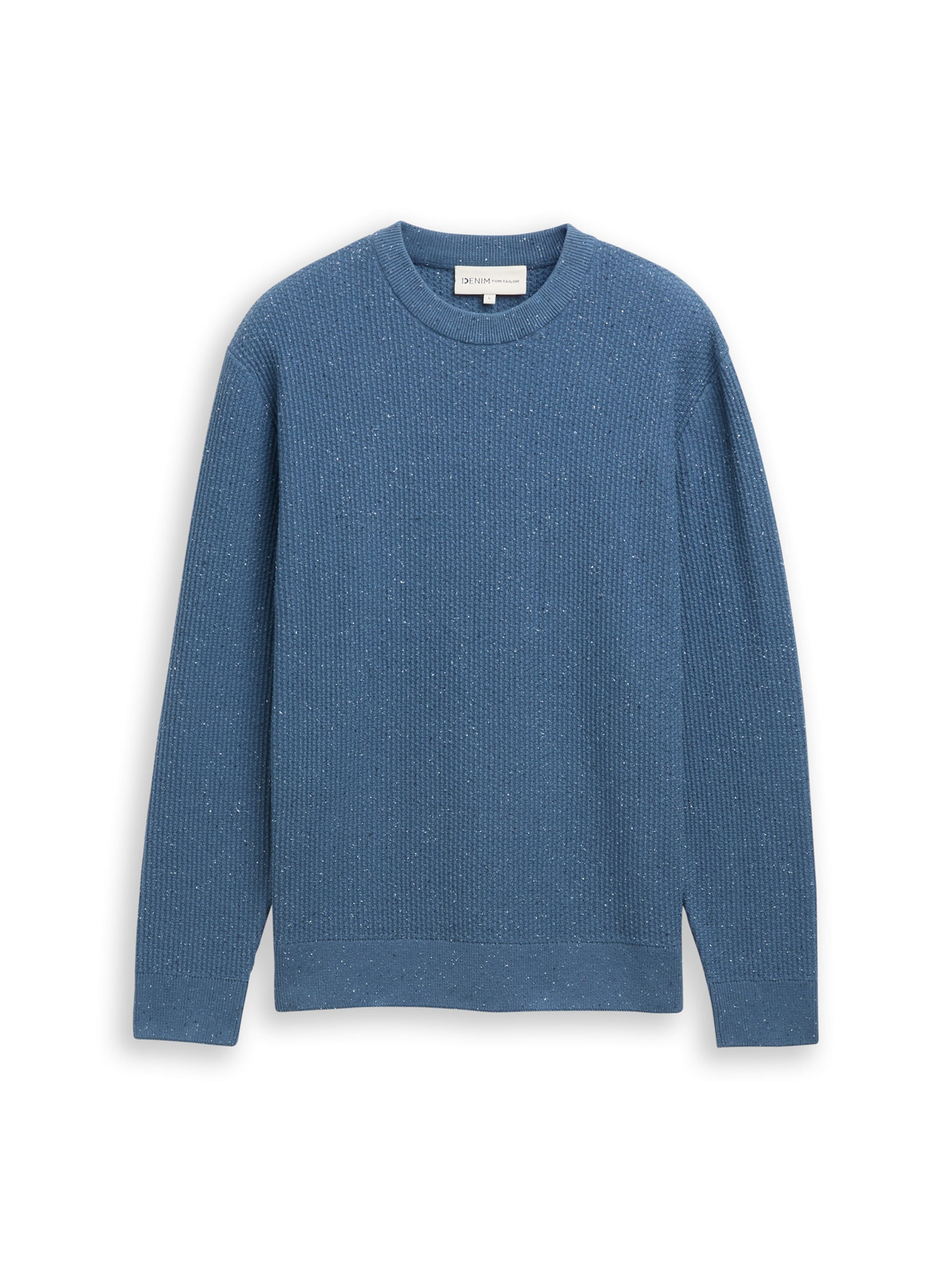 Pull-over TOM TAILOR DENIM en bleu : devant