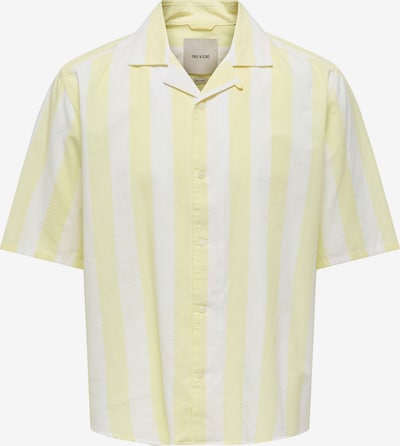 Only & Sons Košulja 'ONSTES' u žuta / bijela, Pregled proizvoda