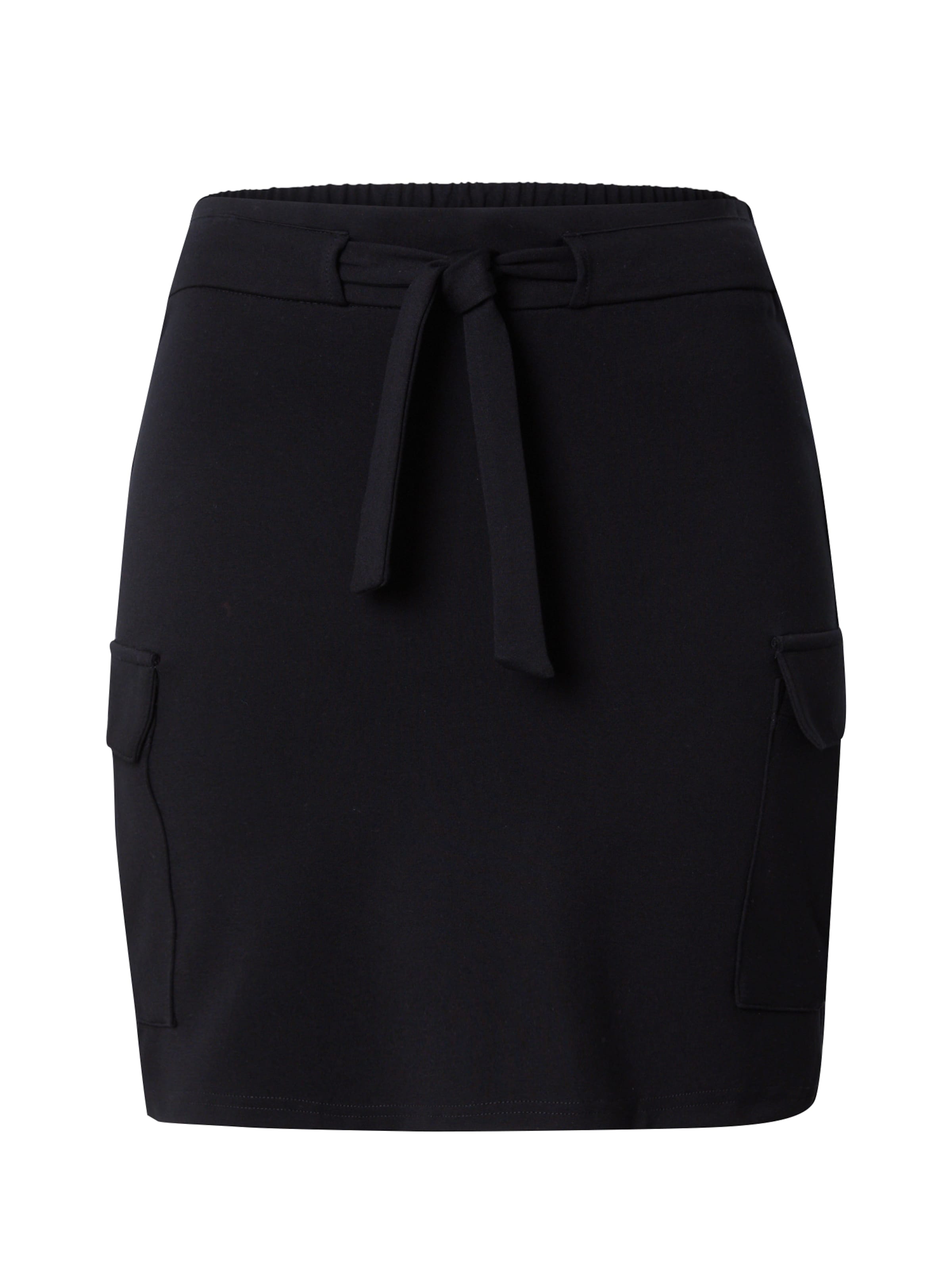 Jupe 'POPTRASH' ONLY en noir : devant