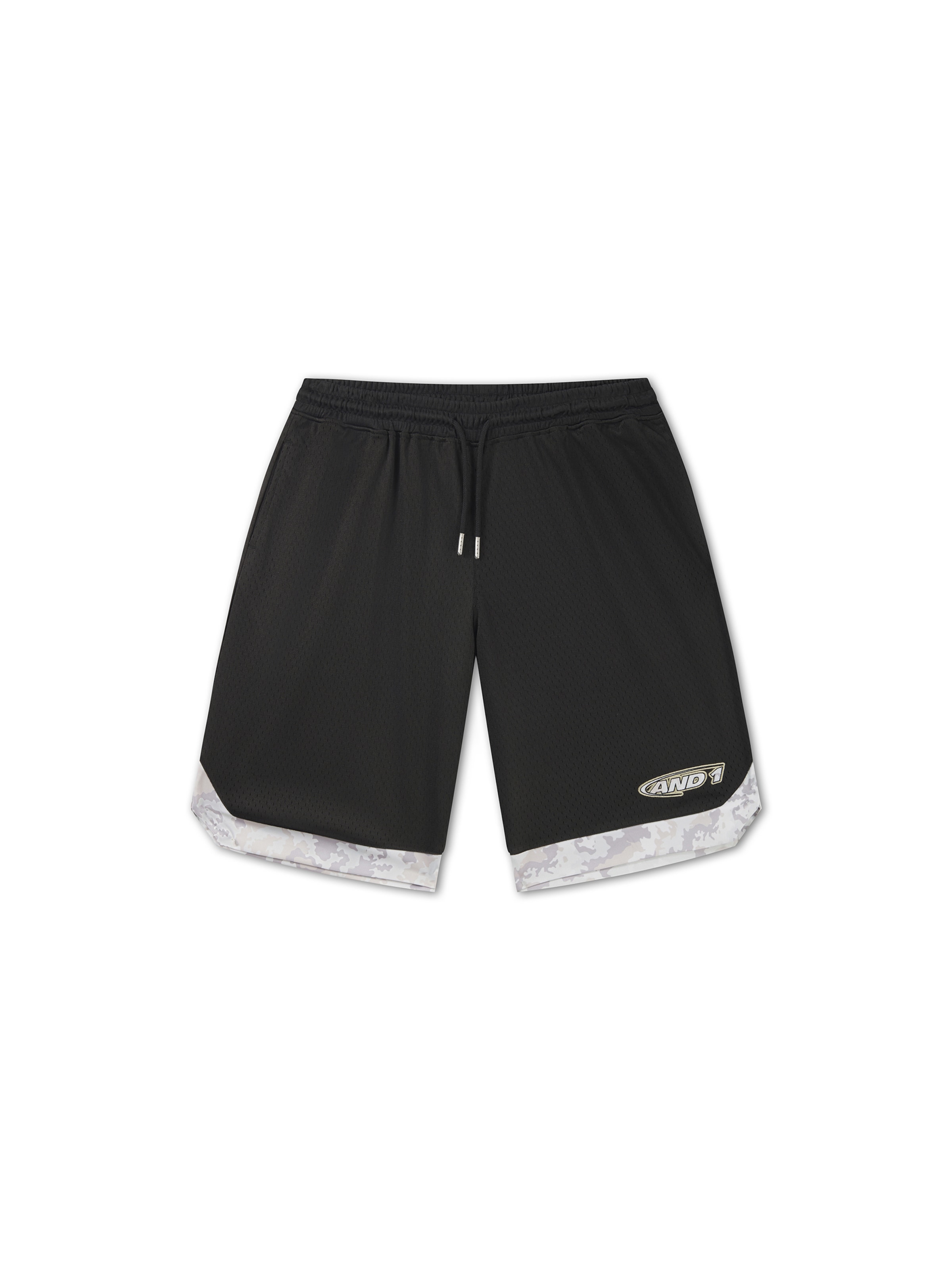 AND1 Свободный крой Штаны 'Airtex Basketball' в Черный: спереди