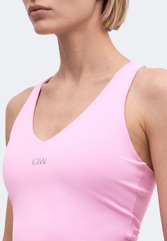 ICANIWILL Sport top 'Mirage Cardio' - rózsaszín