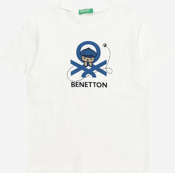 Maglietta di UNITED COLORS OF BENETTON in bianco: frontale