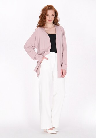 DreiMaster Klassik Gebreid vest 'Classic Look' in Roze